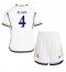 Real Madrid David Alaba #4 Replika Hemmatröja Barn 2023-24 Kortärmad (+ byxor)