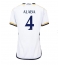 Real Madrid David Alaba #4 Replika Hemmatröja Dam 2023-24 Kortärmad