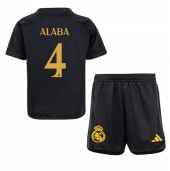 Real Madrid David Alaba #4 Replika Tredjetröja Barn 2023-24 Kortärmad (+ byxor)