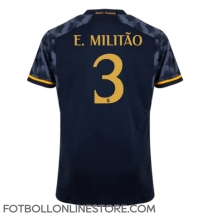 Real Madrid Eder Militao #3 Replika Bortatröja 2023-24 Kortärmad