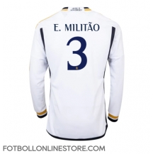 Real Madrid Eder Militao #3 Replika Hemmatröja 2023-24 Långärmad