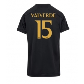 Real Madrid Federico Valverde #15 Replika Tredjetröja Dam 2023-24 Kortärmad