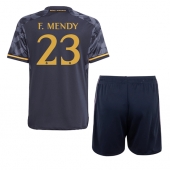 Real Madrid Ferland Mendy #23 Replika Bortatröja Barn 2023-24 Kortärmad (+ byxor)