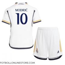Real Madrid Luka Modric #10 Replika Hemmatröja Barn 2023-24 Kortärmad (+ byxor)