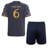 Real Madrid Nacho #6 Replika Bortatröja Barn 2023-24 Kortärmad (+ byxor)