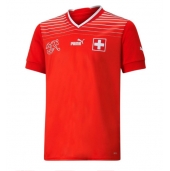 Schweiz Replika Hemmatröja VM 2022 Kortärmad