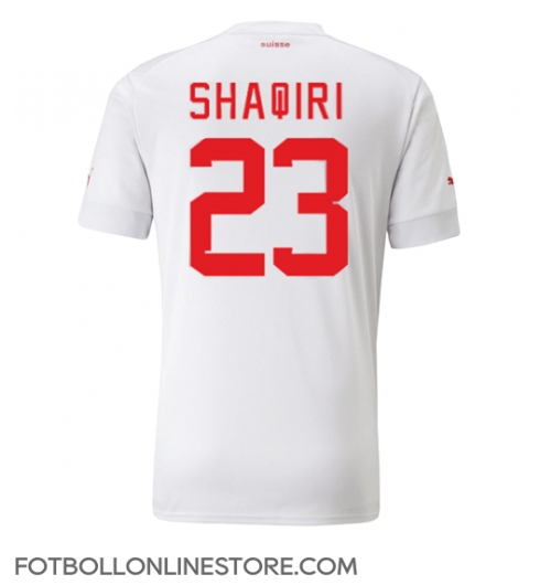 Schweiz Xherdan Shaqiri #23 Replika Bortatröja VM 2022 Kortärmad