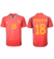 Spanien Jordi Alba #18 Replika Hemmatröja VM 2022 Kortärmad