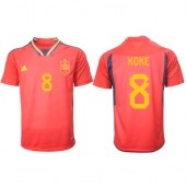 Spanien Koke #8 Replika Hemmatröja VM 2022 Kortärmad