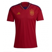 Spanien Replika Hemmatröja VM 2022 Kortärmad