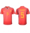Spanien Sergio Busquets #5 Replika Hemmatröja VM 2022 Kortärmad