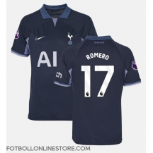 Tottenham Hotspur Cristian Romero #17 Replika Bortatröja 2023-24 Kortärmad