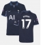 Tottenham Hotspur Cristian Romero #17 Replika Bortatröja 2023-24 Kortärmad