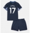 Tottenham Hotspur Cristian Romero #17 Replika Bortatröja Barn 2023-24 Kortärmad (+ byxor)