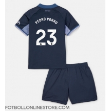 Tottenham Hotspur Pedro Porro #23 Replika Bortatröja Barn 2023-24 Kortärmad (+ byxor)