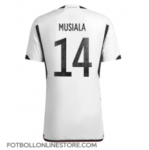 Tyskland Jamal Musiala #14 Replika Hemmatröja VM 2022 Kortärmad
