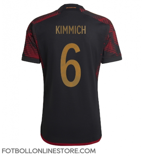 Tyskland Joshua Kimmich #6 Replika Bortatröja VM 2022 Kortärmad