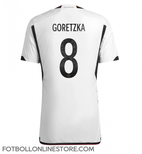 Tyskland Leon Goretzka #8 Replika Hemmatröja VM 2022 Kortärmad
