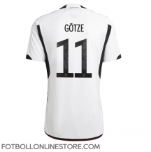Tyskland Mario Gotze #11 Replika Hemmatröja VM 2022 Kortärmad