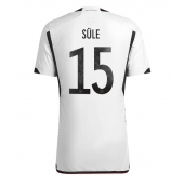 Tyskland Niklas Sule #15 Replika Hemmatröja VM 2022 Kortärmad