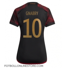 Tyskland Serge Gnabry #10 Replika Bortatröja Dam VM 2022 Kortärmad