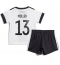 Tyskland Thomas Muller #13 Replika Hemmatröja Barn VM 2022 Kortärmad (+ byxor)